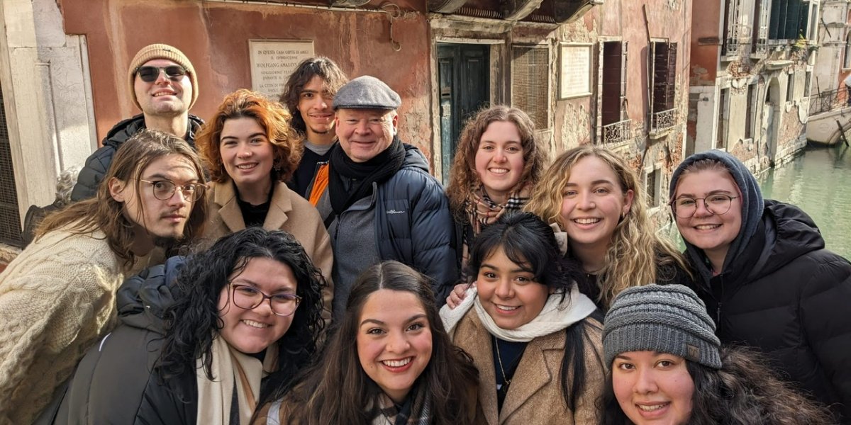 Jan 403, Decadence in Venice, taught by Professor Gabriel Pihas and Brother Charles