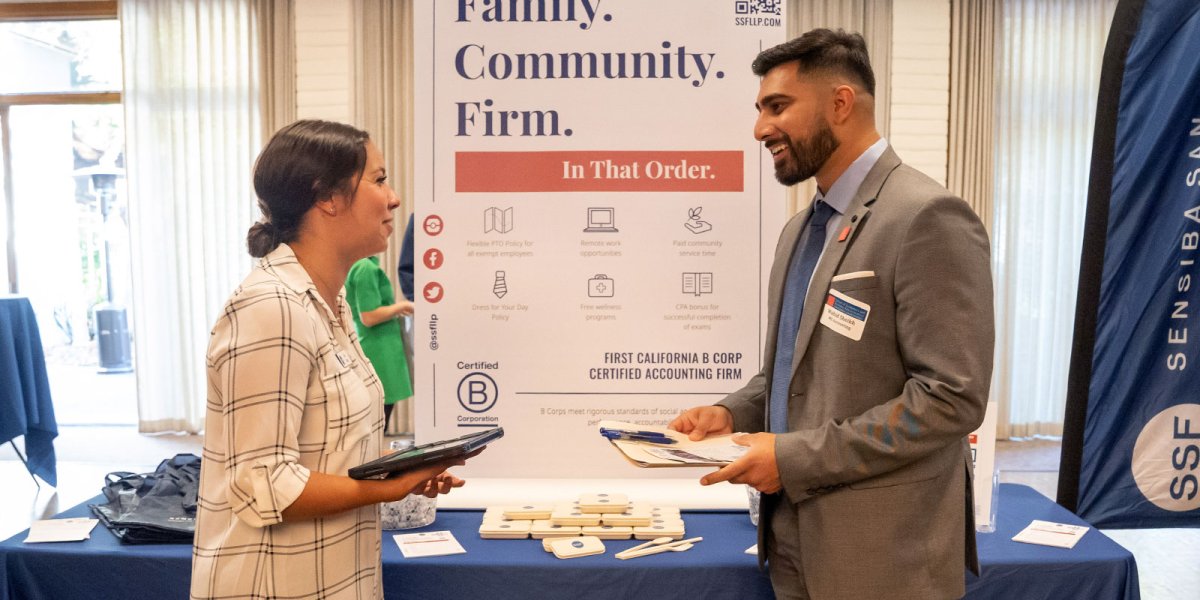 Photo from Meet the Firms Saint Mary's