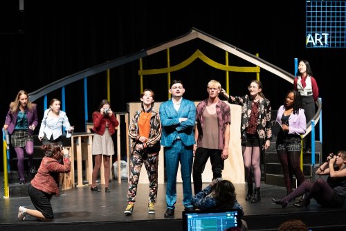 Cast onstage for performance of Pippin in Spring 2026