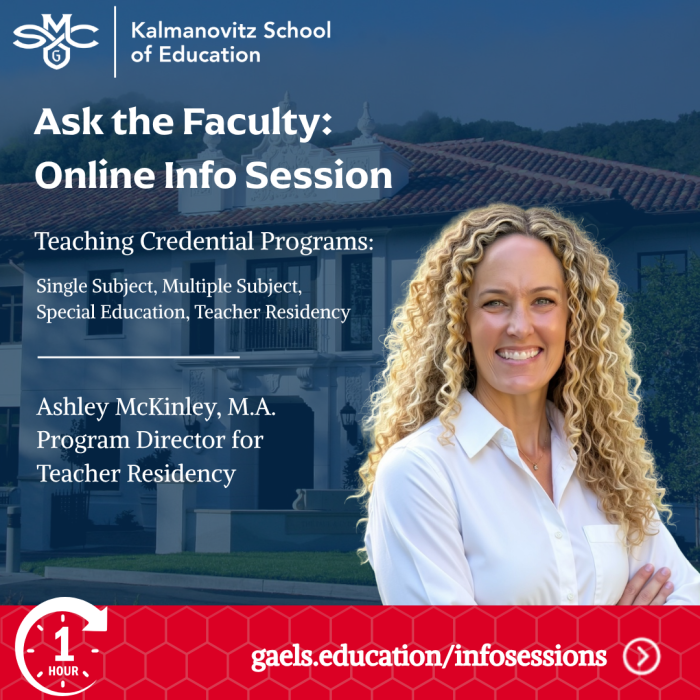 Ashley McInKinley Teaching Credentials Information Session