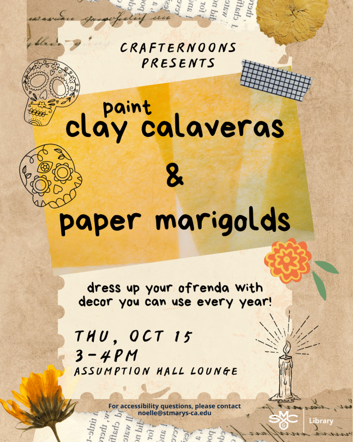 Paint clay calaveras & paper marigolds: dress up your ofrenda with decor you can use every year