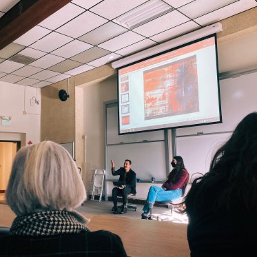 Q+A at Marcelo Hernandez Castillo's Craft Talk.