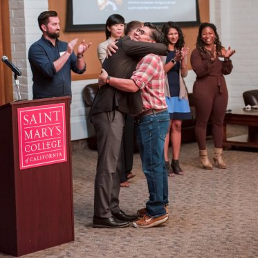 Hugs all around