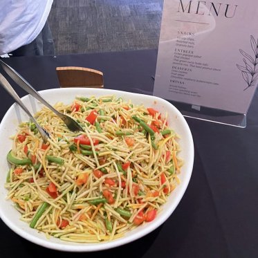 food served in a plate