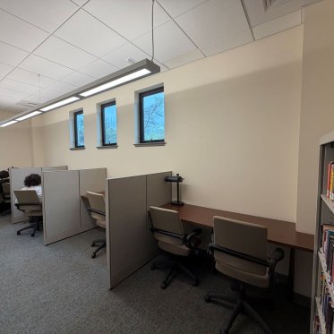 individual study desks