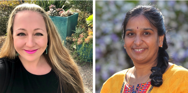 Mary Raygoza and Vidya Chandrasekaran