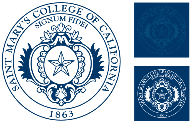 Saint Mary's College 1863 seal