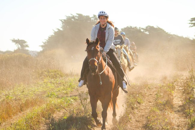 Horseback Riding at Half Moon Bay
