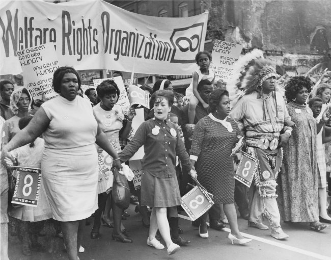 A National Welfare Rights Organization march
