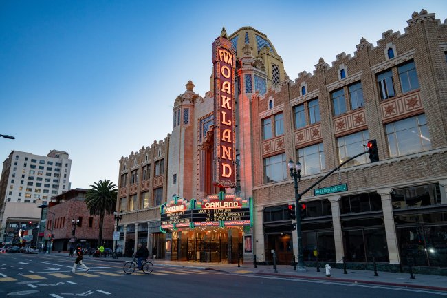 The Fox Theater in downtown Oakland