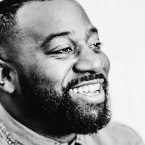black and white photo of cardell wallace
