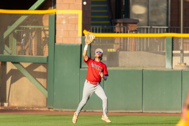 Outfielder Diego Castellanos in 2026 WCC Championship