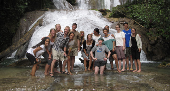 Waterfall hike