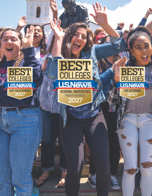 Saint Mary's Ranks as a Best Colleges by US News and World Reports in 2017 for private regional colleges, veterans, and value 