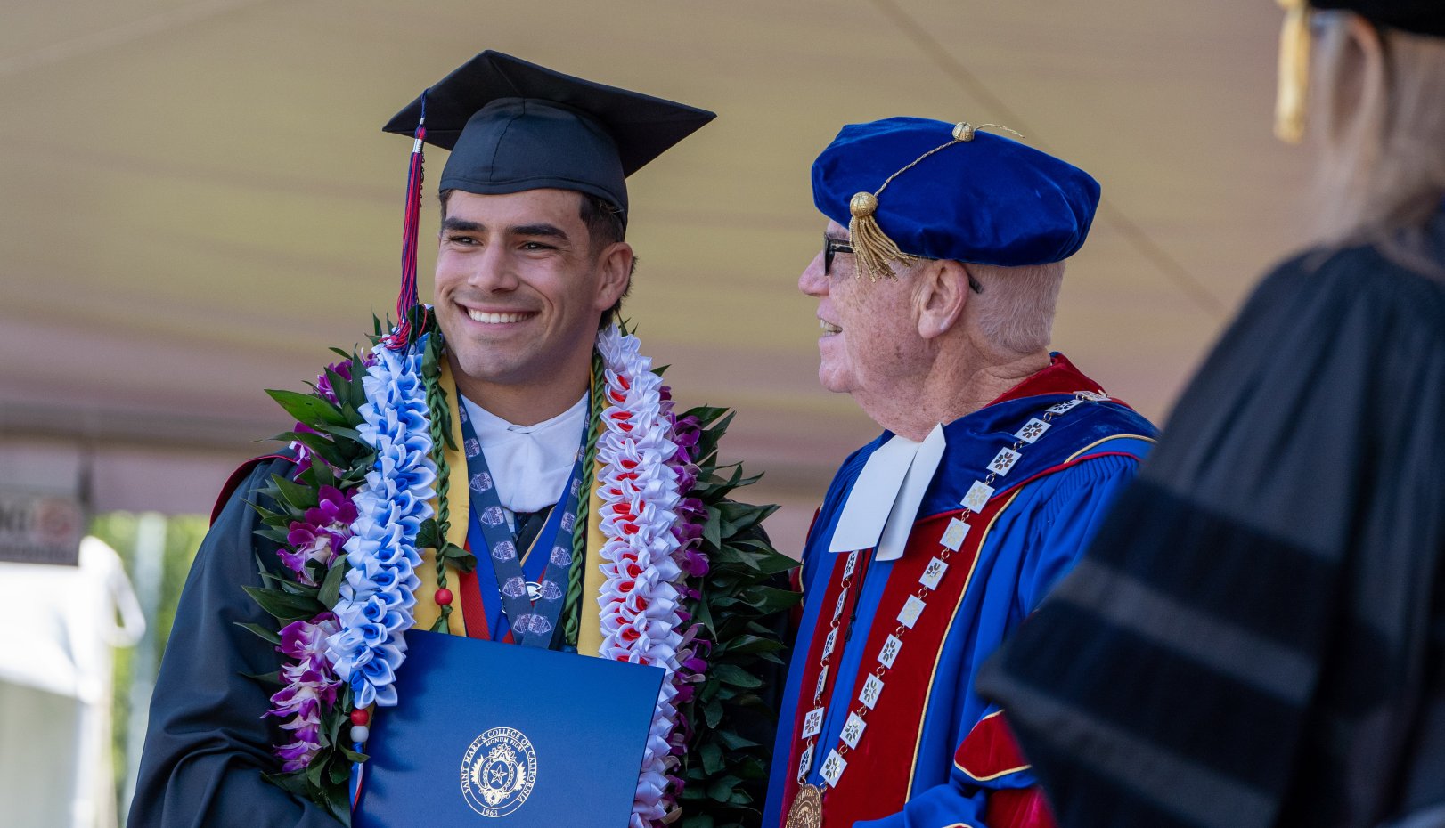 A grad and Br Thomas