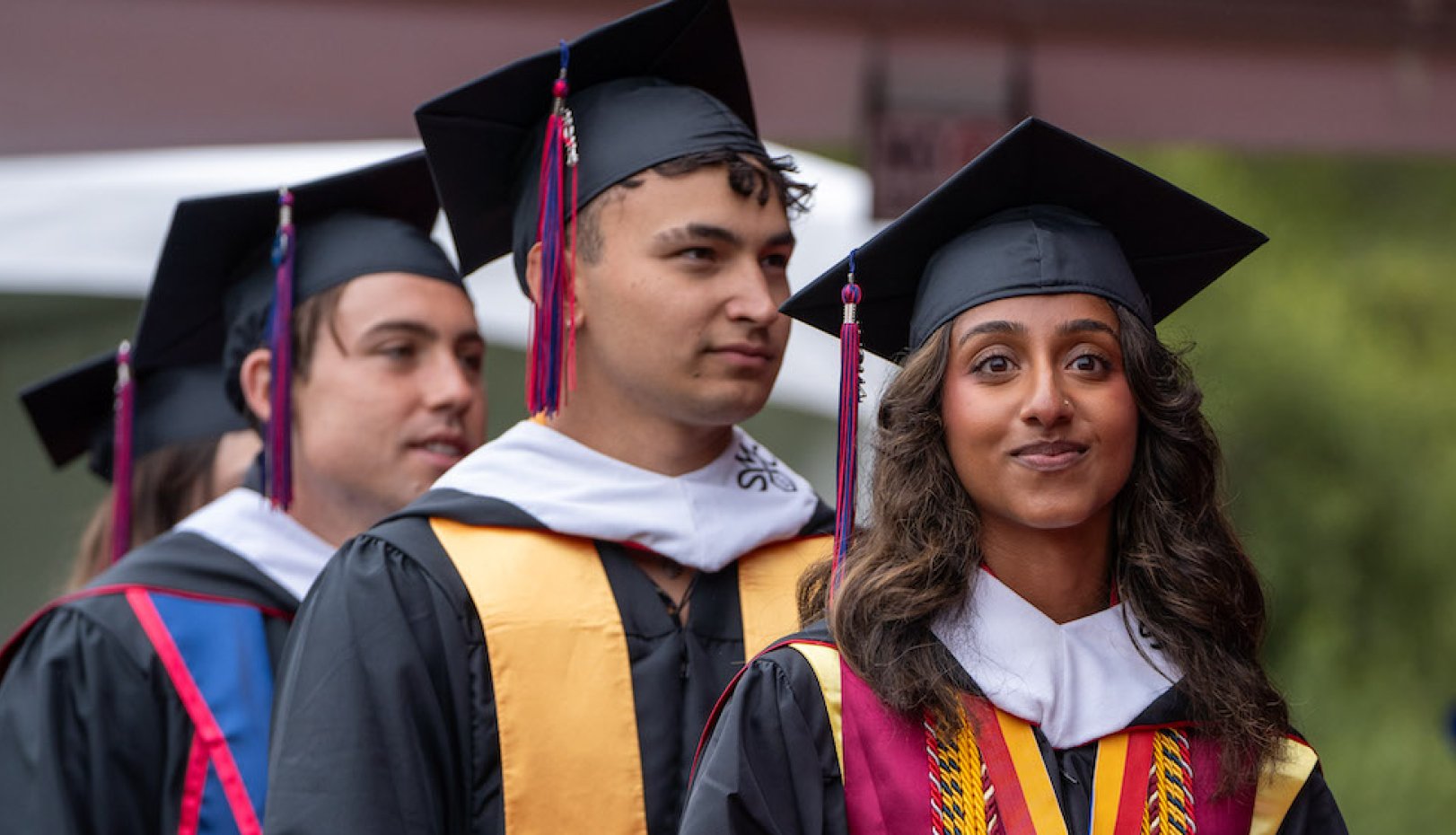 Scene from Undergraduate Commencement 2024