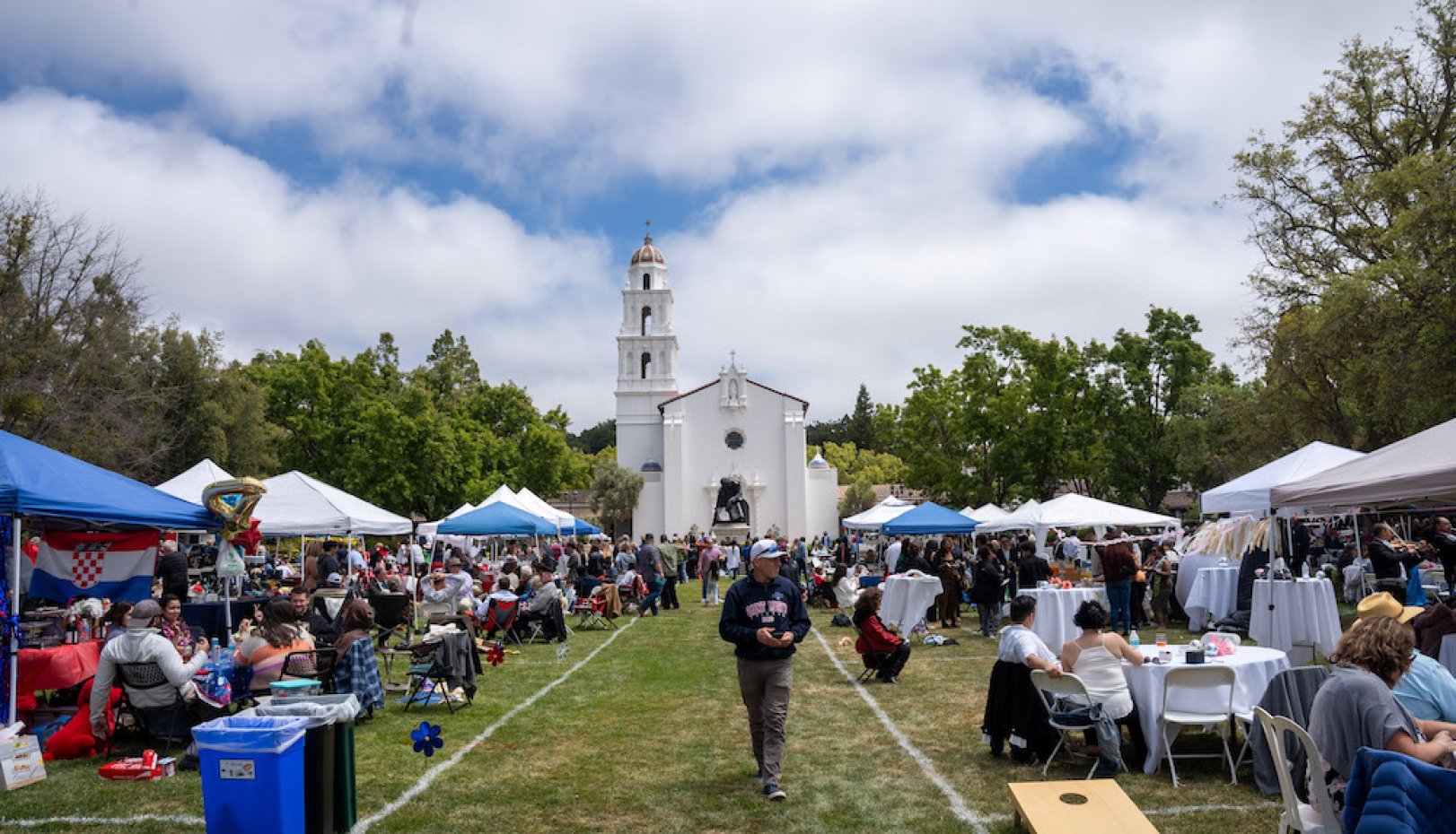 Scene from Undergraduate Commencement 2024