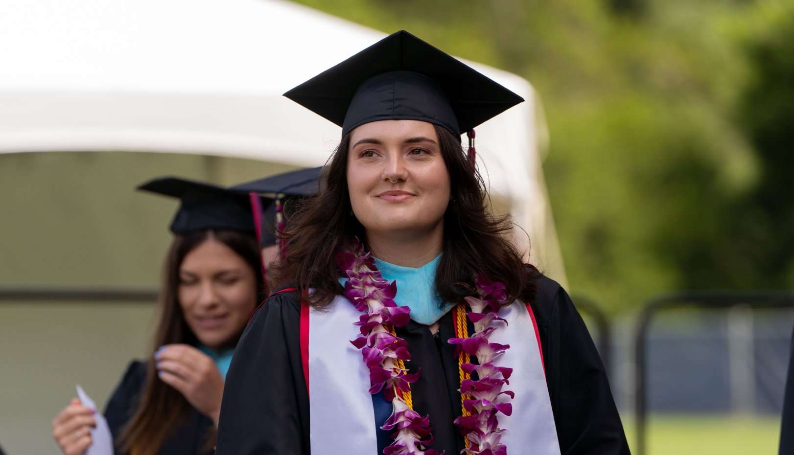Pleased grad