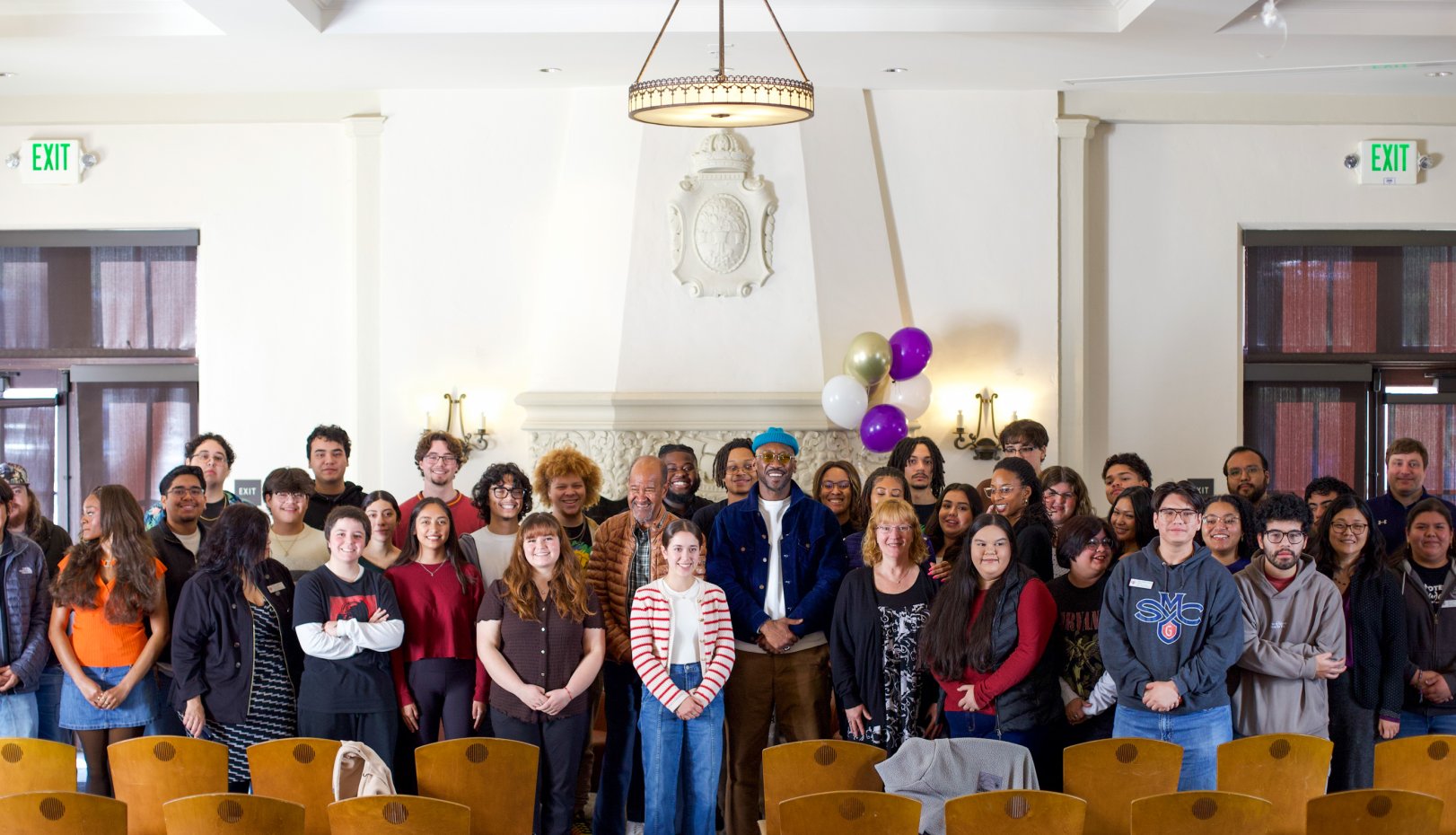 Group shot of event
