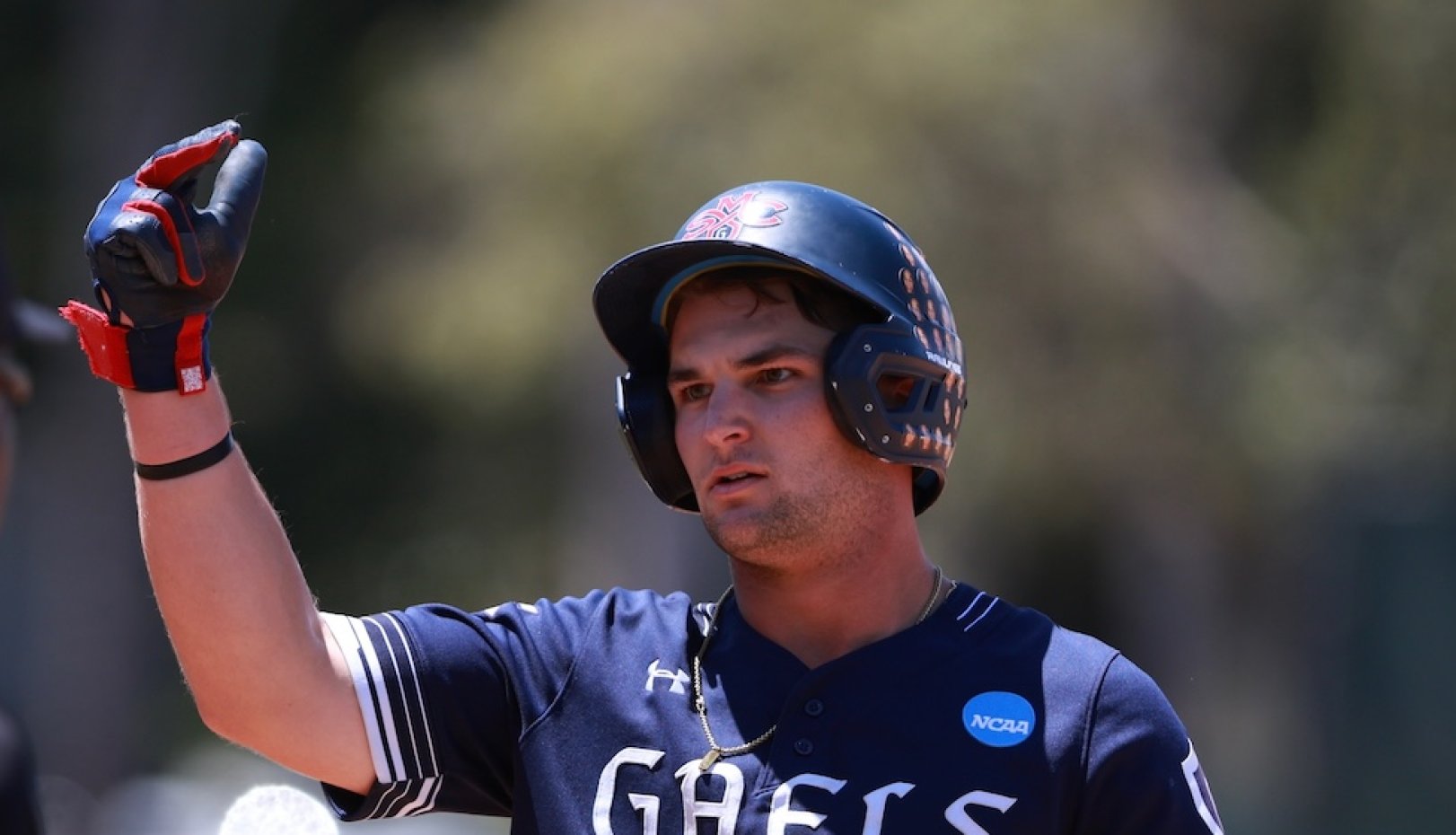 Baseball player Nick Allred at 2026 NCAA Baseball Regional