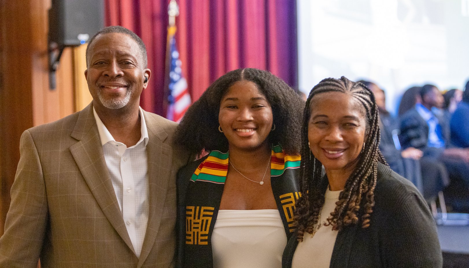 Student at Black Graduate Celebration 2026