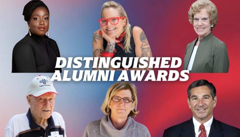 Collage of Alumni Award recipients