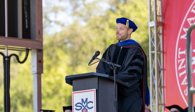 Matthew Dellavedova '13 on podium