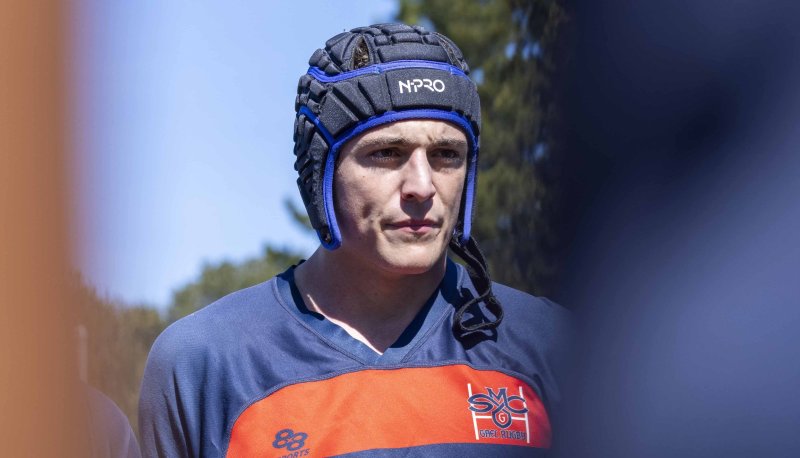 Men's Rugby player Dominic Peterson