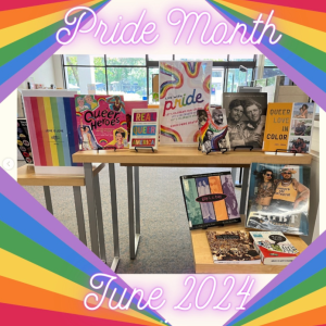Pride Month 2024 Book Display 2.0