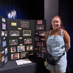 Kate Barker presents her work as a stage carpenter and props artisan at the Bay Area Bread Bowl