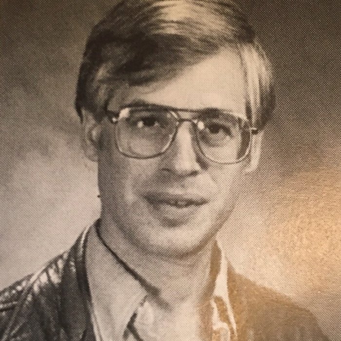 Headshot black and white photograph of Prof. Robert Gorsch