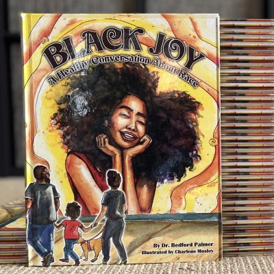 The cover of Bedford Palmer II's book, Black Joy, is shown