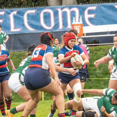 Women's Rugby game against Sacramento State