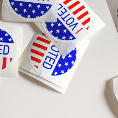 I Voted banner