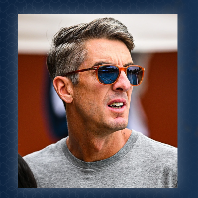Photo of James Lathrop with text Welcome James Lathrop, Saint Mary's Men's Water Polo Head Coach