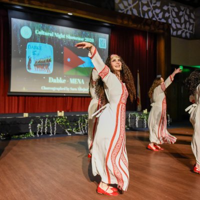 Dabke dancers at 2026 Cultural Night Showcase