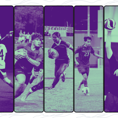 Photo collage of various student-athletes representing all Club Sports teams that qualified for post season competition.