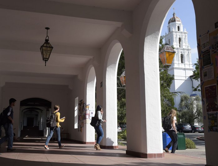 Campus Hallway