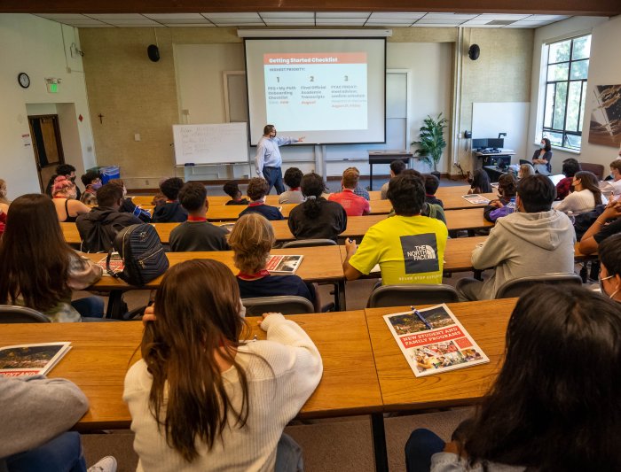 Saint Mary's Accounting Minor Classroom