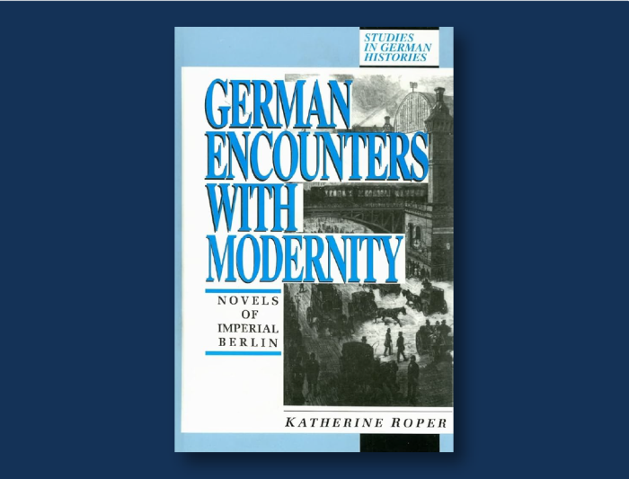 German Encounters with Modernity